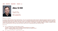 Desktop Screenshot of alexshill.com