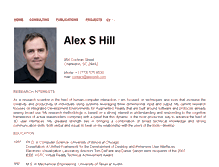 Tablet Screenshot of alexshill.com
